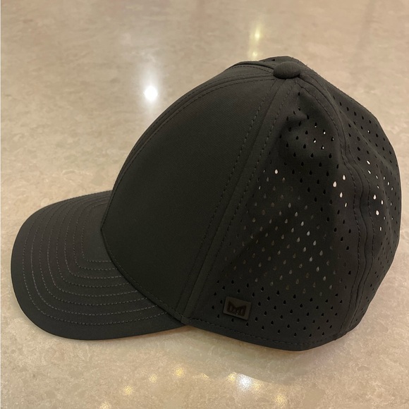 Melin A-Game Hydro Performance Snapback Hat In Black - Picture 10 of 15